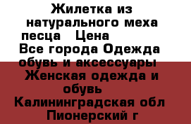 Жилетка из натурального меха песца › Цена ­ 18 000 - Все города Одежда, обувь и аксессуары » Женская одежда и обувь   . Калининградская обл.,Пионерский г.